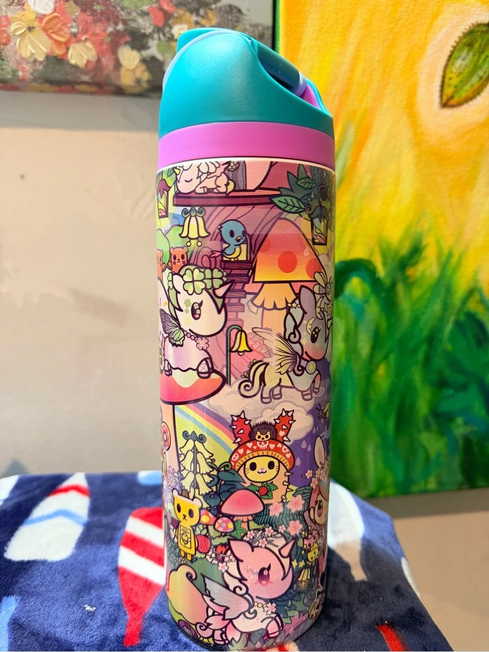 Tokidoki water bottle 24 oz